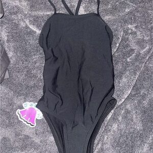 Classic Jolyn Jackson Black Girls' One-Piece Swimsuit